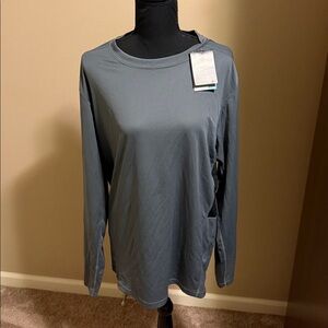 NWT Gray Nike Men's Training Long Sleeve Shirt